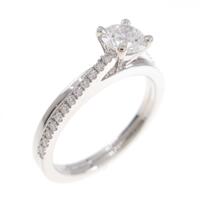 デビアス ザ プロミス リング 0．40ct・G・VS2