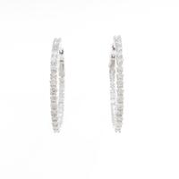 750WG ダイヤモンドピアス