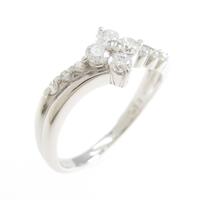 PT フラワー ダイヤモンドリング