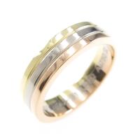 カルティエ スリーゴールド リング