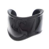 ティファニー ブラック ボーン カフ バングル