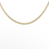 K18YG チェーンネックレス 40cm