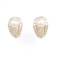 カルティエ ペチュニア イヤリング