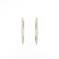 【リメイク】K18YG ダイヤモンドピアス