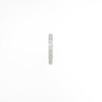 【リメイク】 K18WG ダイヤモンドイヤーカフ 片耳