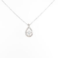 4゜C アクアマリンネックレス