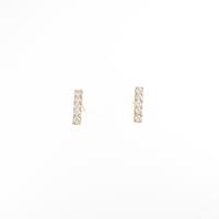 【新品】K18YG ダイヤモンドピアス