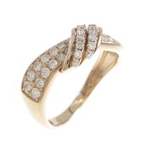 K18PG ダイヤモンドリング