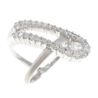 K18WG ダイヤモンドリング