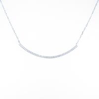 【リメイク】K18WG ダイヤモンドネックレス