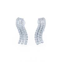 PT／K14WG ダイヤモンドピアスイヤリング