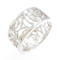 シャネル カメリア ミディアム リング