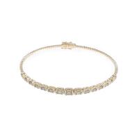 750PG ダイヤモンドバングル