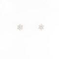 【リメイク】K18YG ダイヤモンドピアス 0．216ct 0．223ct E SI1 VG?GOOD