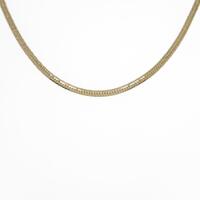 K18YG チェーンネックレス 50cm