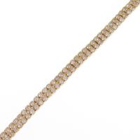 K18YG ダイヤモンドブレスレット