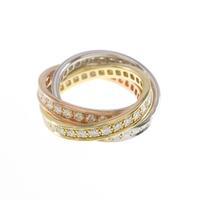 カルティエ スリーバングルズ リング