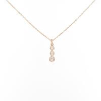 4゜C ダイヤモンドネックレス