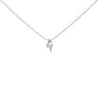 K18WG ダイヤモンドネックレス