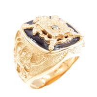 750YG ダイヤモンドリング