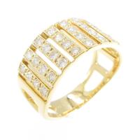 750YG ダイヤモンドリング