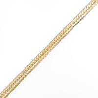 K18YG チェーンブレスレット 19cm