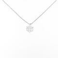 【リメイク】PT ダイヤモンドネックレス 0．531ct D SI1 3EXT H＆C