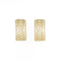 K18YG ダイヤモンドピアス