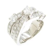 ハリーウィンストン ジオメトリック リング