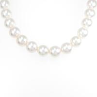 K18WG アコヤパールネックレス