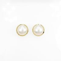 K18YG マベパールピアス