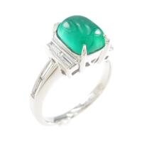 PT エメラルドキャッツアイリング