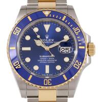 ロレックス 126613LB サブマリーナーデイト SSxYG 自動巻