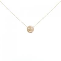 750PG スマイル ダイヤモンド ネックレス 0.02CT