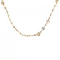 750PG/750WG ダイヤモンド ネックレス