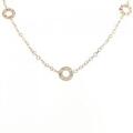 K18PG ダイヤモンド ネックレス 0.65CT