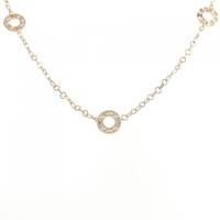 K18PG ダイヤモンド ネックレス 0.65CT