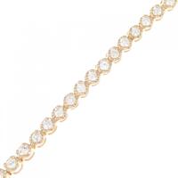 K18PG トルマリン ブレスレット 0.20CT