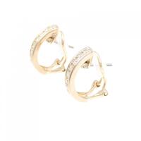 K18PG/K18WG ダイヤモンド ピアス/イヤリング 0.36CT