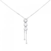 K18WG 2WAY ダイヤモンド ネックレス 0.51CT