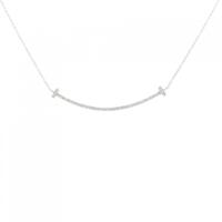 K18WG ダイヤモンド ネックレス 0.15CT