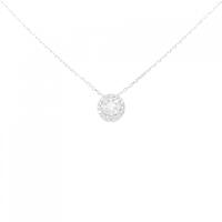 K18WG ダイヤモンド ネックレス 0.50CT