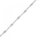 K18WG ダイヤモンド ブレスレット 0.35CT