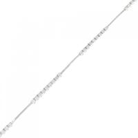 K18WG ダイヤモンド ブレスレット 1.00CT