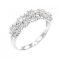 K18WG ダイヤモンド リング 0.40CT