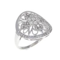 K18WG ダイヤモンド リング 0.50CT