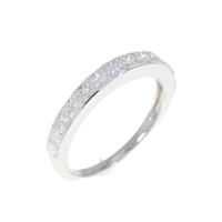 K18WG ダイヤモンド リング 0.70CT