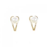 K18YG アコヤパール ピアス 7.1mm