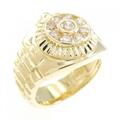 K18YG ウォッチ ダイヤモンド リング 0.69CT