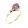 K18YG ガーネット リング 0.964CT